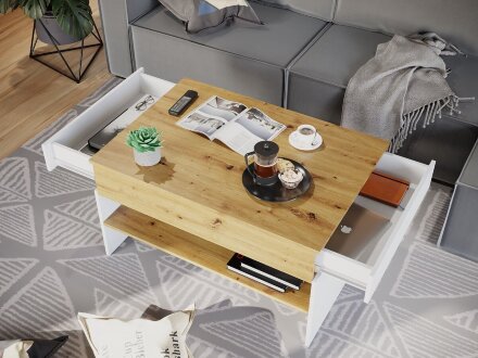 Стол журнальный Modo (Модо), белый  