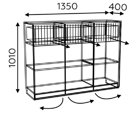 Комод Моника (мод.4) 