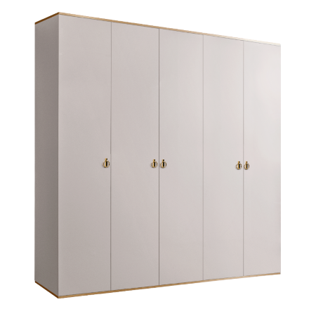 Шкаф 5 дверей РМШ2/5 (без зеркал) Rimini 