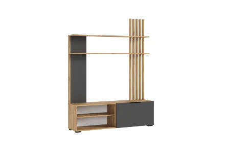 Гостиная Роджина дуб крафт / графит 