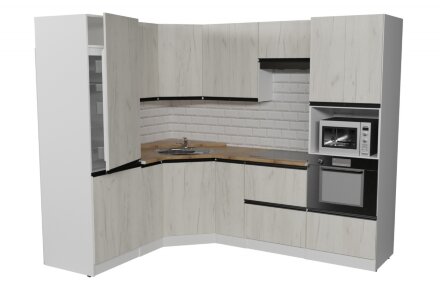 Кухонный гарнитур Амели оптима, 180х240 см 